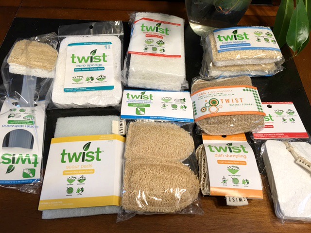 Want to make cleaning your home & caring for your family greener? See what we think of Twist Scrub Sponges here! 
