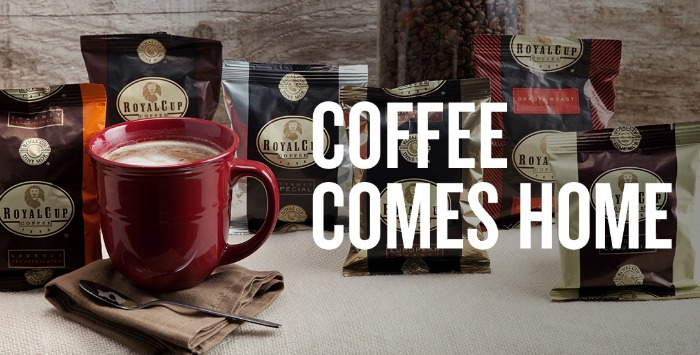 Coffee comes homes