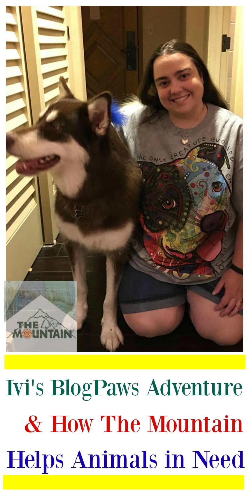 Ivi's #BlogPaws Adventure & How The Mountain Helps Animals in Need