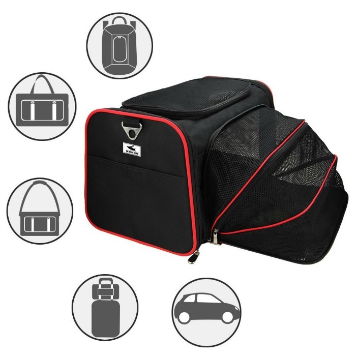 OKBUYNOW Extendable Soft-Sided Travel Pet Carrier 1