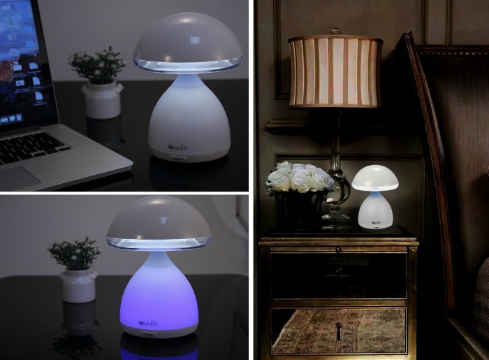 Looking for a cool desk or nightstand light? See what we think of the OxyLED Touch Control LED Mushroom Desk Light here! 