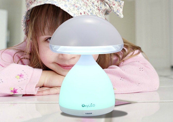 Looking for a cool desk or nightstand light? See what we think of the OxyLED Touch Control LED Mushroom Desk Light here! 