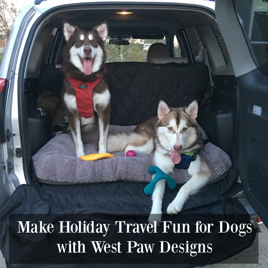 Looking for ways to make traveling with your dog comfortable & fun this holiday season? See why we love West Paw Designs toys & beds here! 