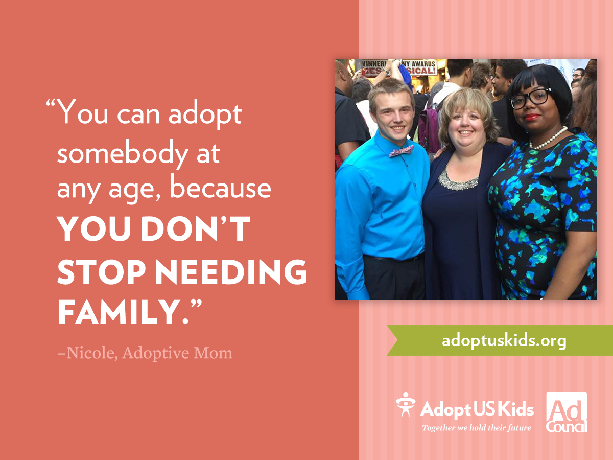 Have you considered adopting? See the benefits of adopting a child of any age here! 