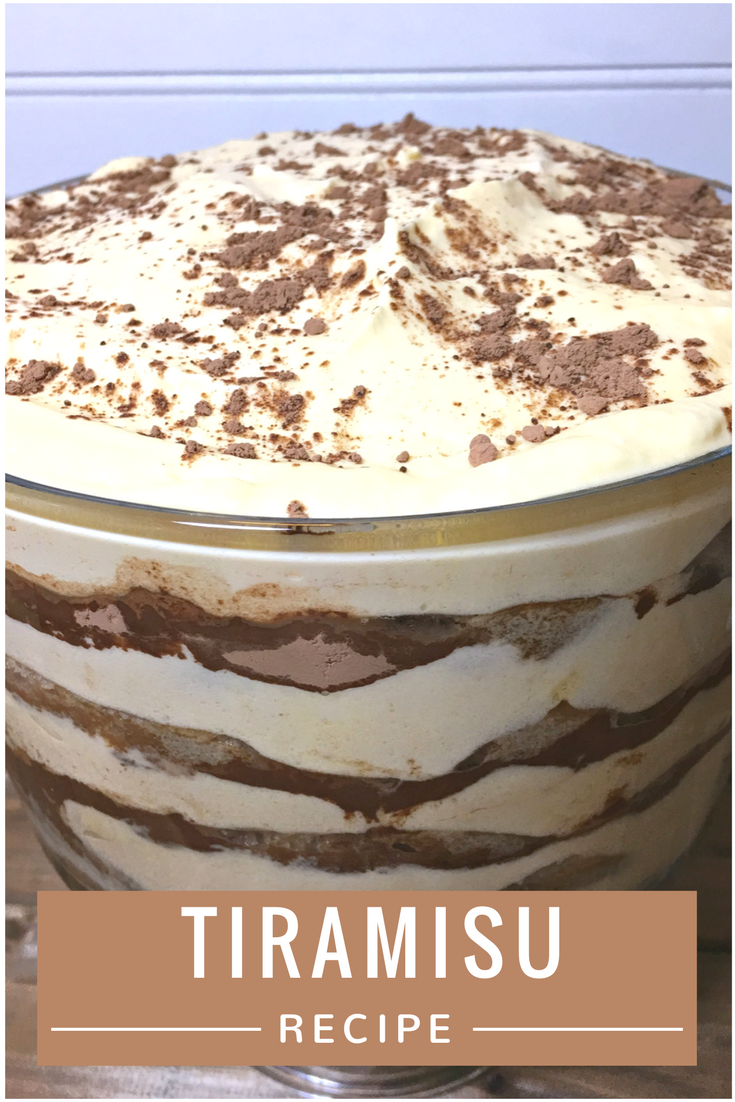 Looking for a delicious & easy dessert recipe? Make people smile in your household with our Tiramisu Recipe here! 