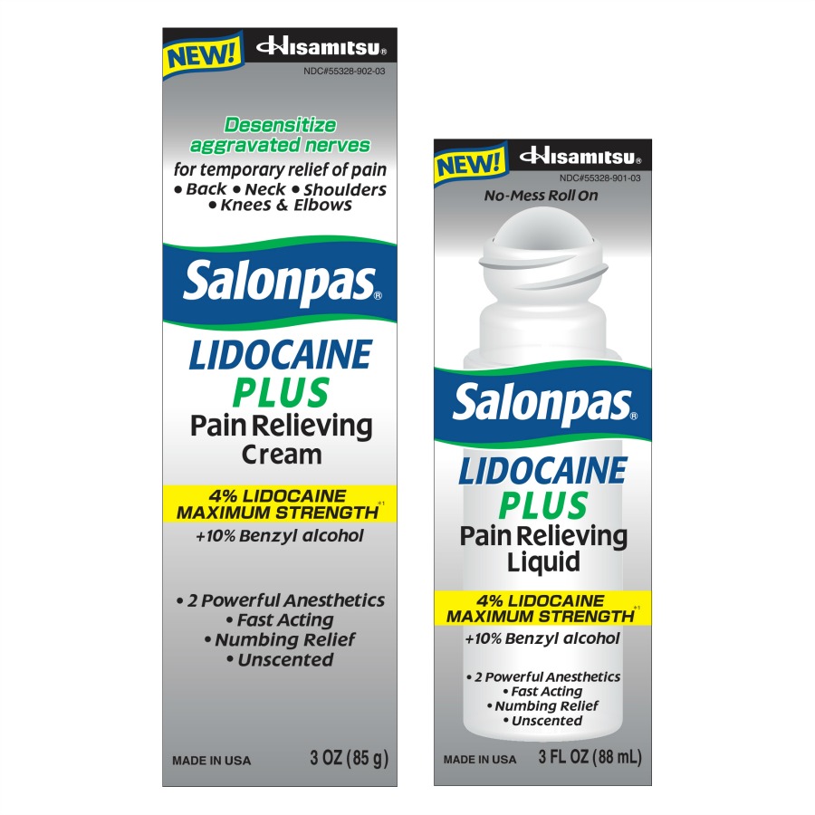 Looking for a pain reliever that is perfect for sore muscles? See why we use Salonpas Lidocaine Products here! 
