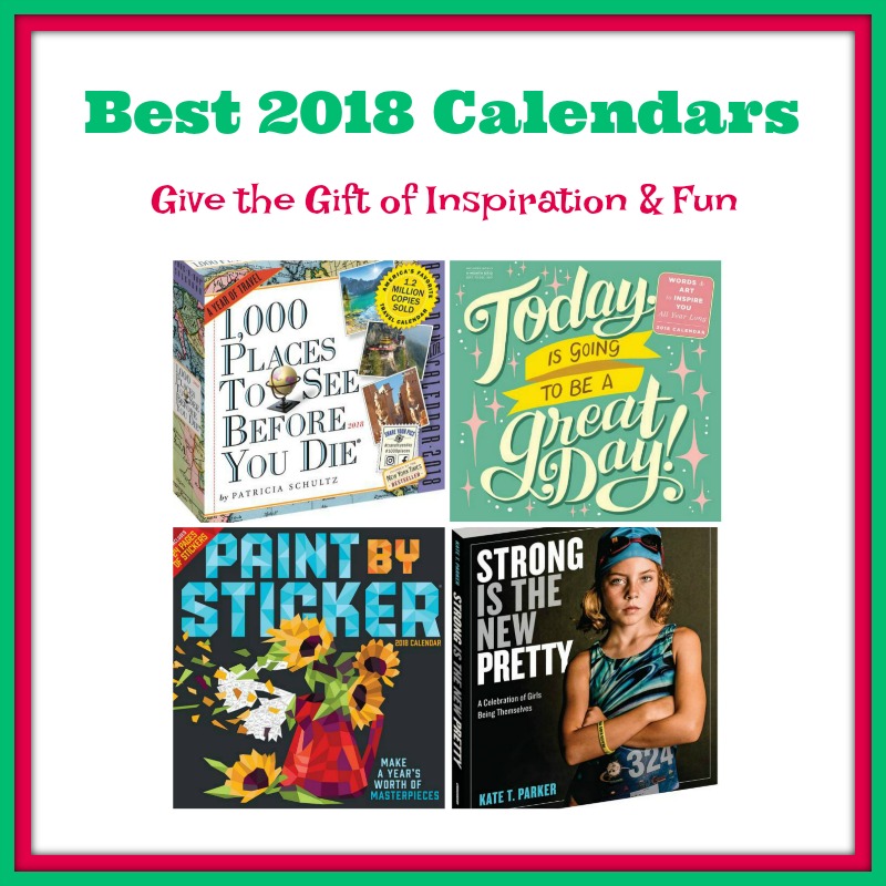 Looking for beautiful & inspirational calendars for someone this holiday season? Check out our list of the best 2018 calendars here!
