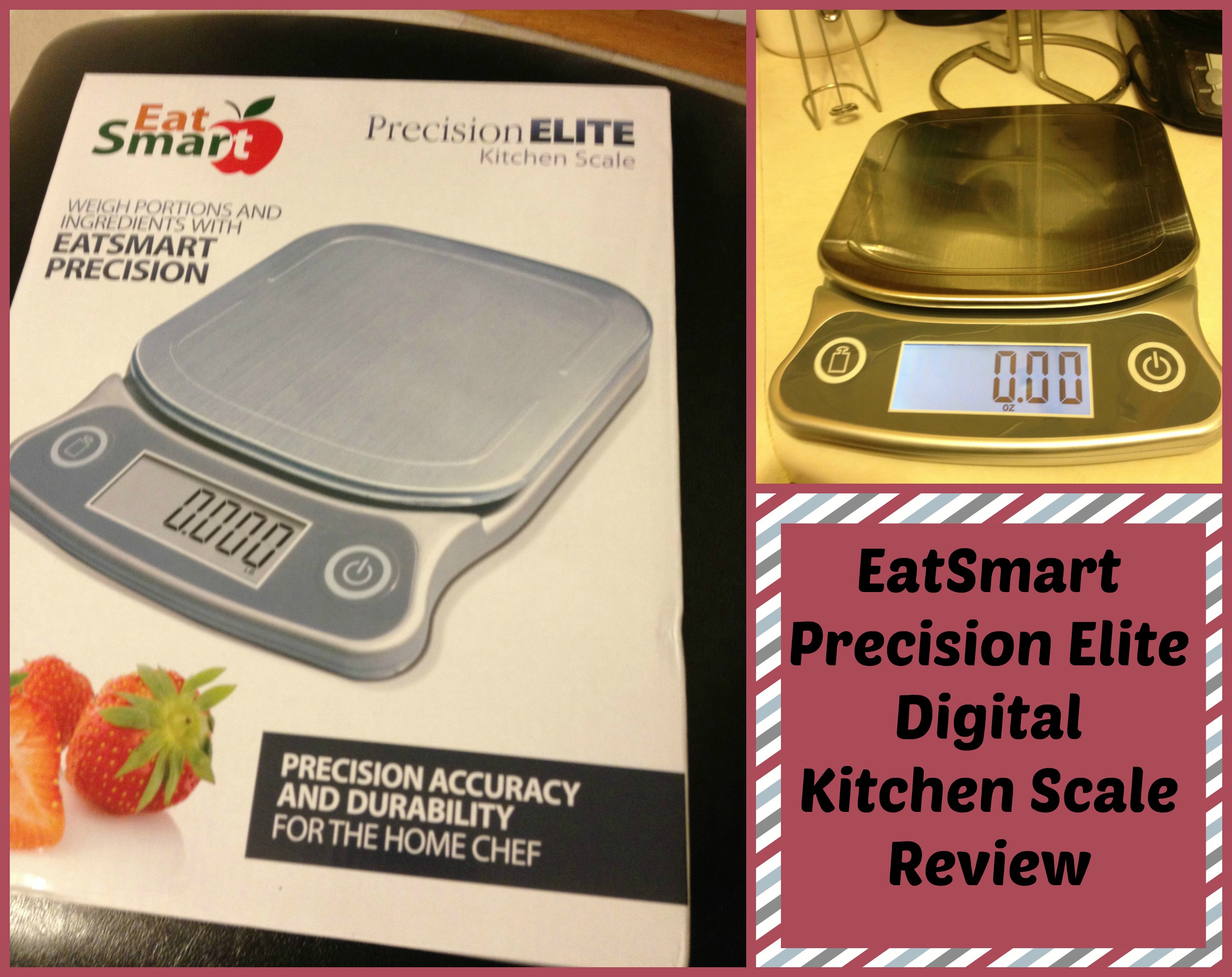 EatSmart Precision Elite Digital Kitchen Scale Review Budget Earth