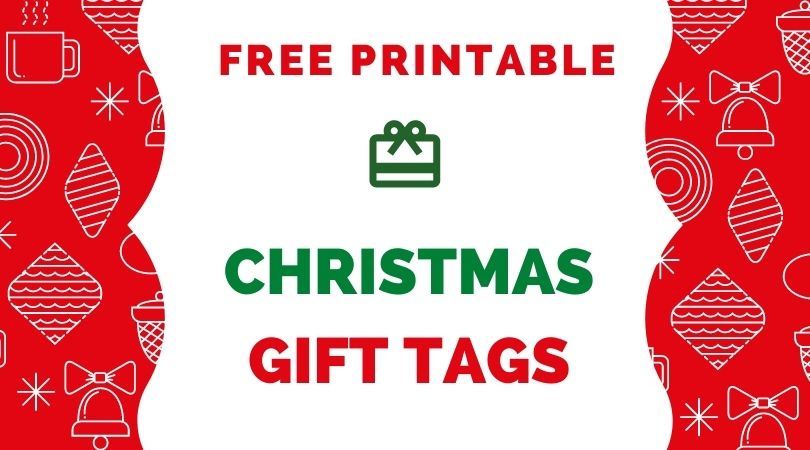Printable christmas gift labels free