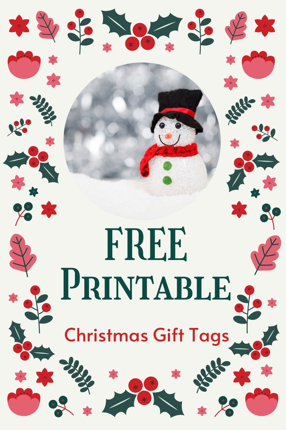 Free Printable Christmas Gift Tags - My 3 Little Kittens