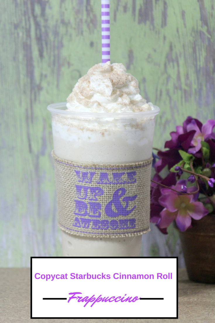 Looking for a delicious, summer recipe the whole family will love? Check out our Copycat Starbucks Cinnamon Roll Frappuccino Recipe here!