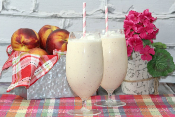 Looking for a delicious peach shake recipe? Check out our super easy to make CopyCat Chilck Fil A Peach Shake Recipe here!