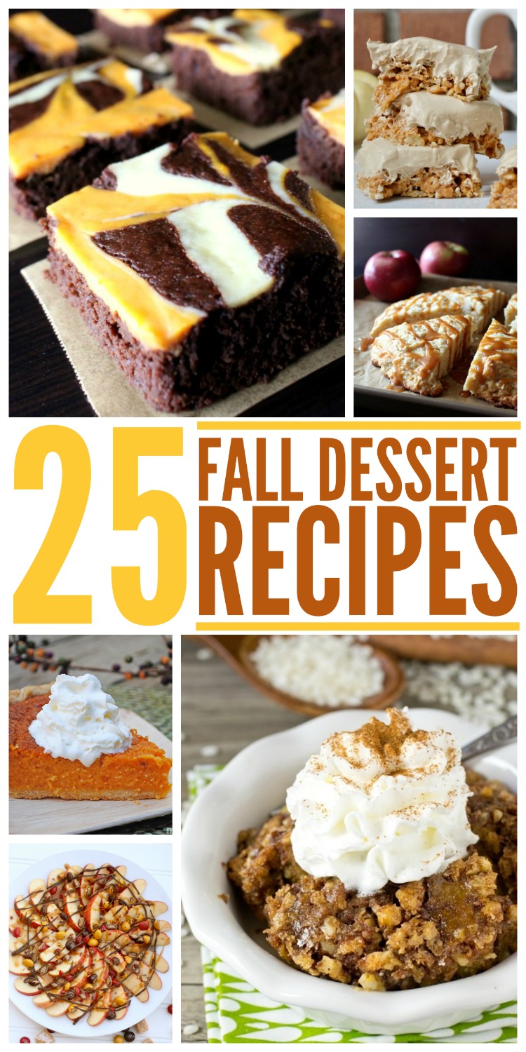 25 Fall Dessert Recipes | Budget Earth