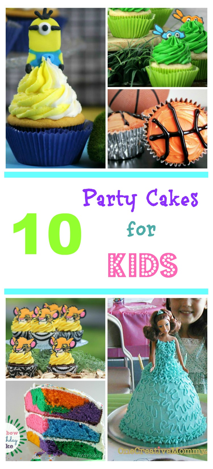 Looking for some cute birthday cake recipes? Check out our list of 10 Party Cakes for Kids here!