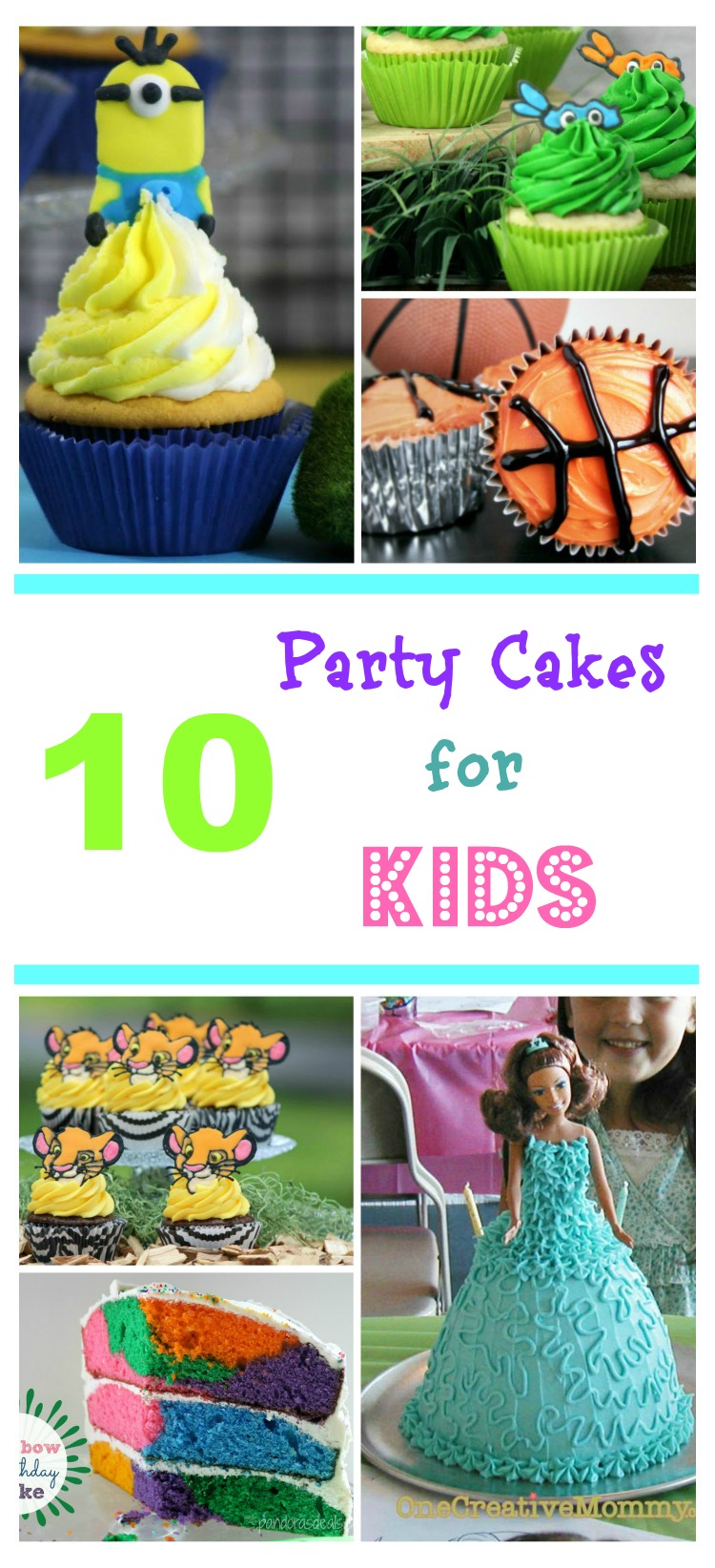 Looking for some cute birthday cake recipes? Check out our list of 10 Party Cakes for Kids here!