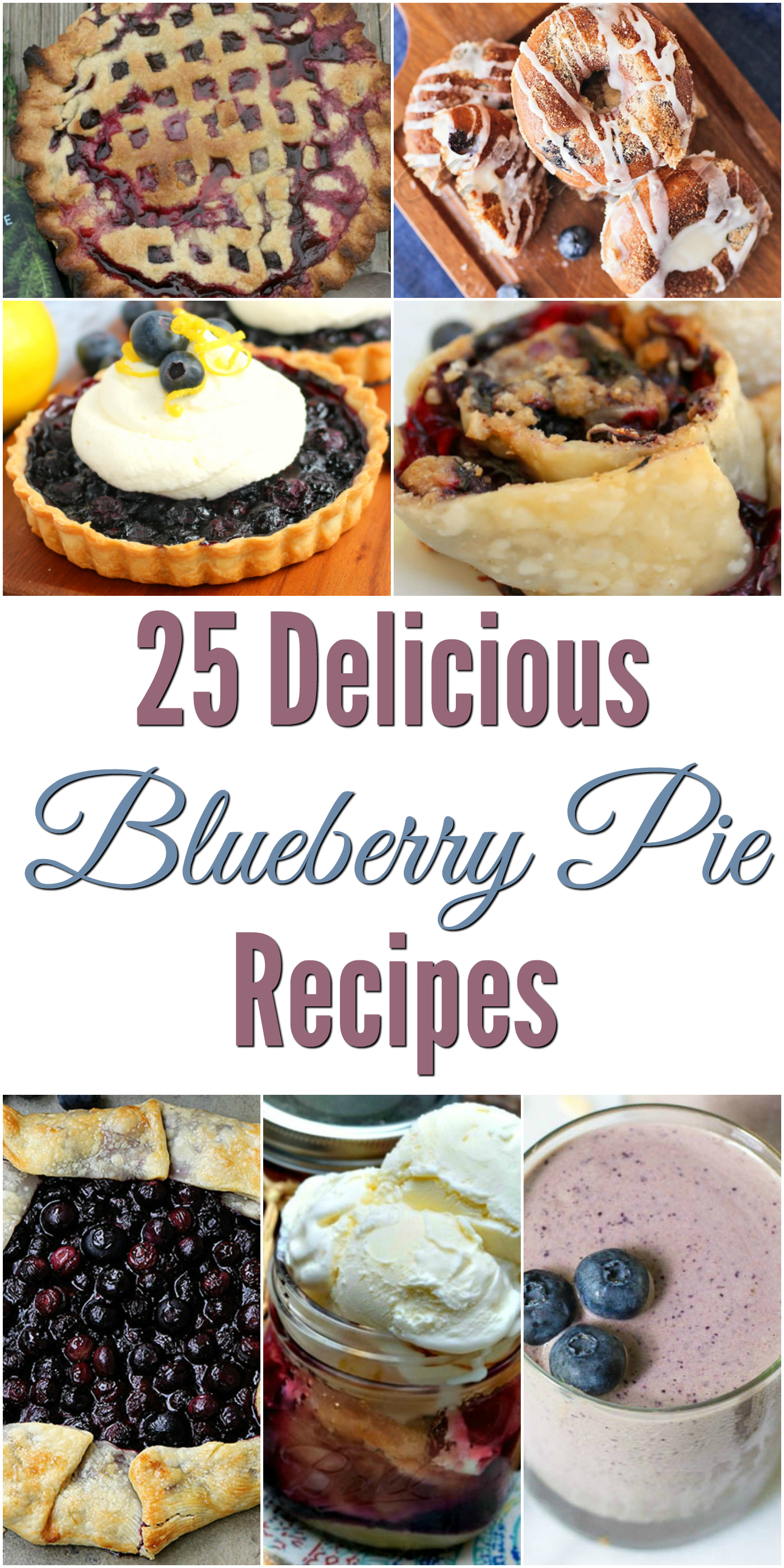 Looking for some delicious blueberry recipes? Check out these 25 Delicious Blueberry Pie Recipes here!