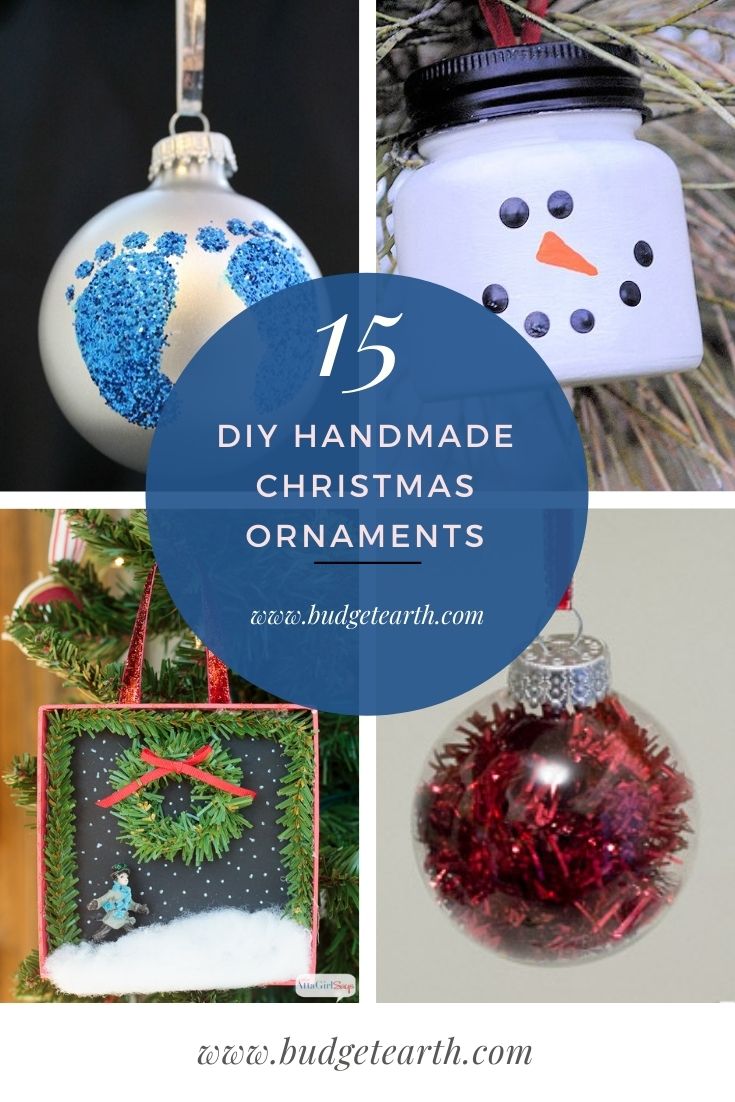 picture for making your own DIY handmade Christmas ornaments