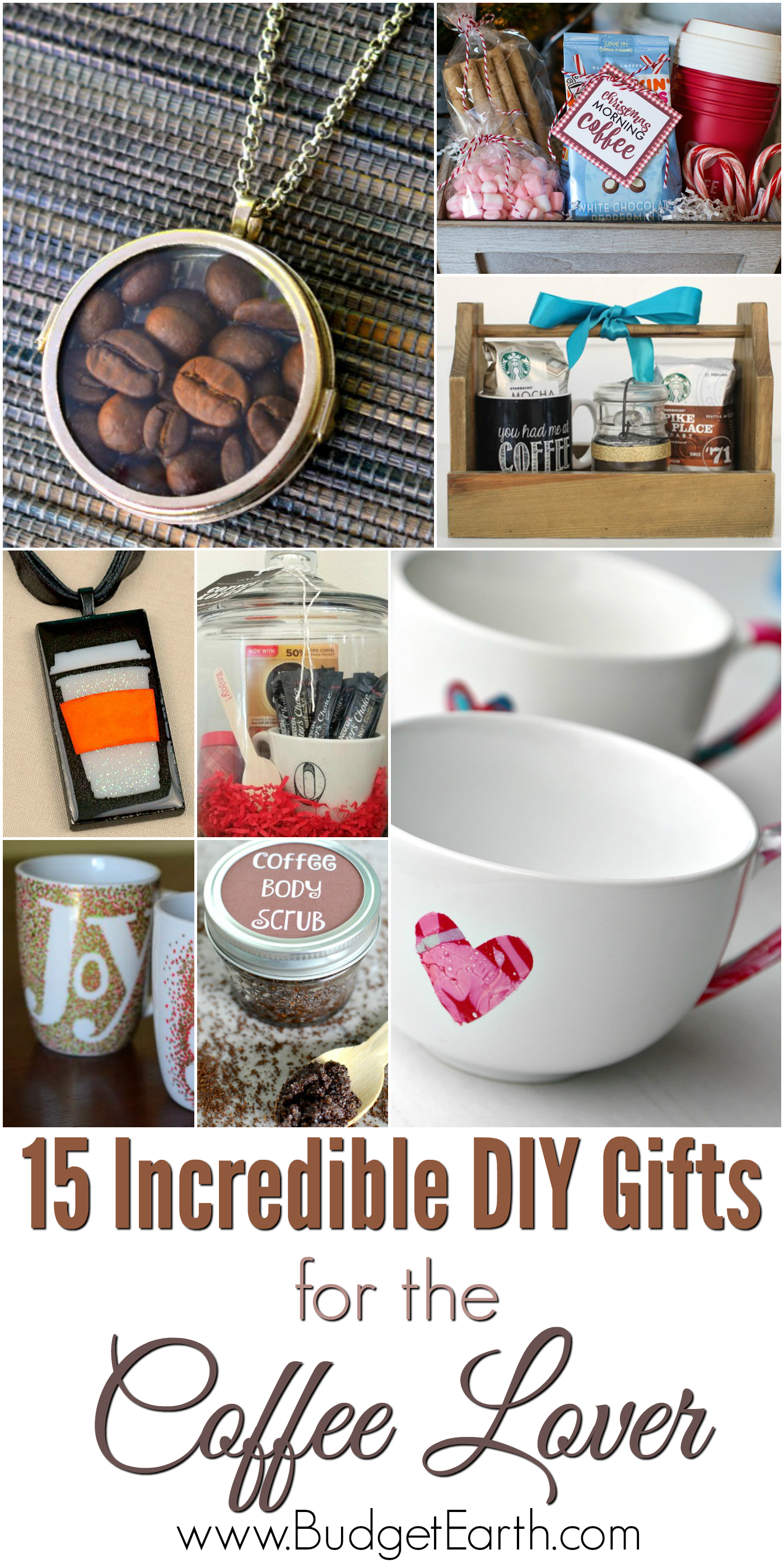15 Incredible DIY Gifts for the Coffee Lover