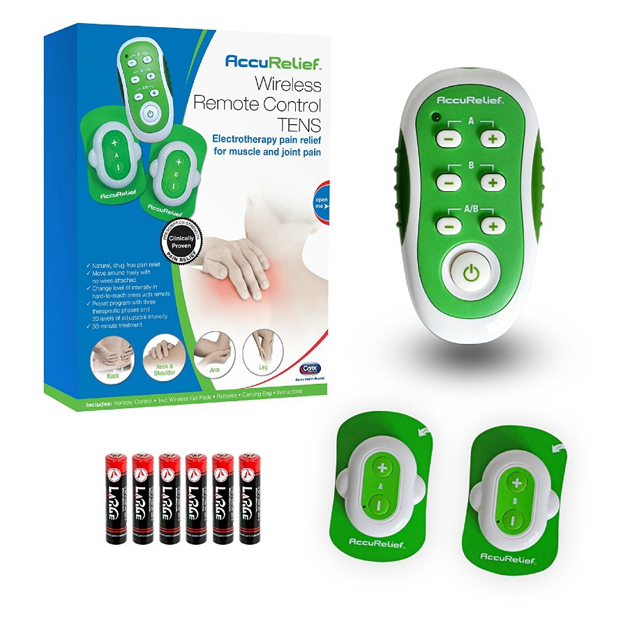 Looking for a way to relief pain without drugs? See what we think of the AccuRelief Wireless Remote Control TENS Unit here!
