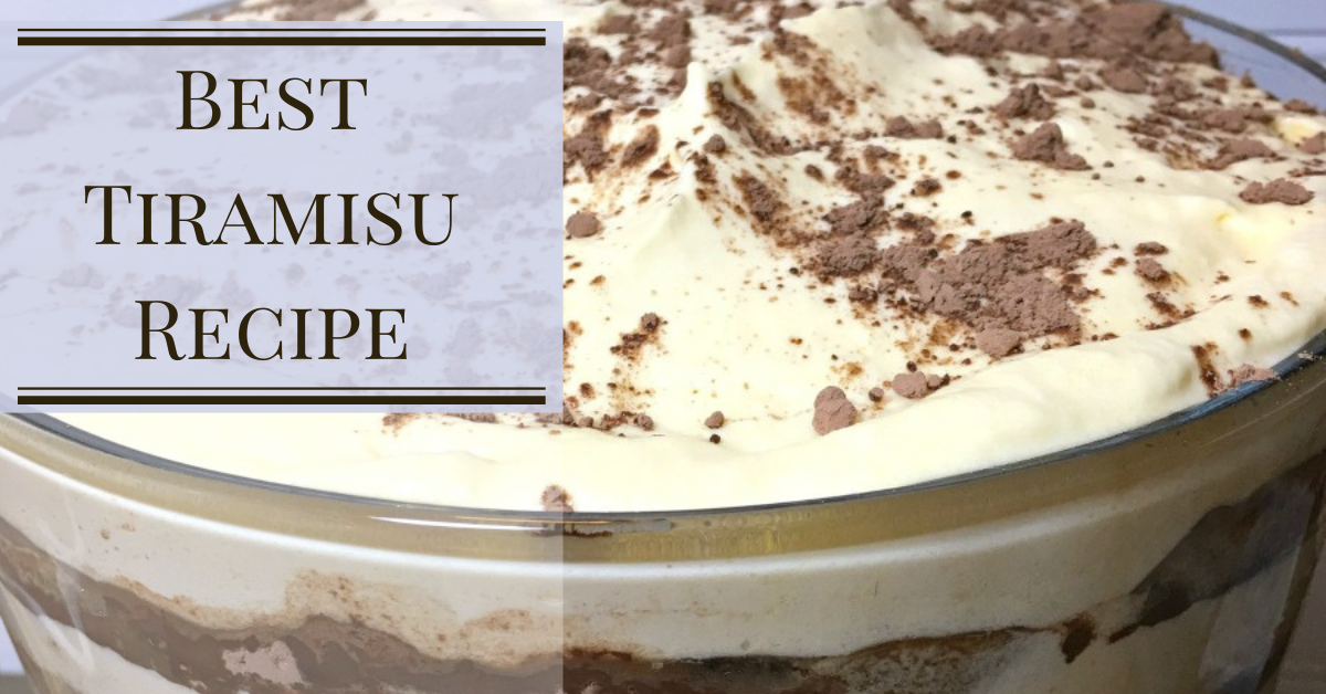 picture of a best ever tiramisu recipe
