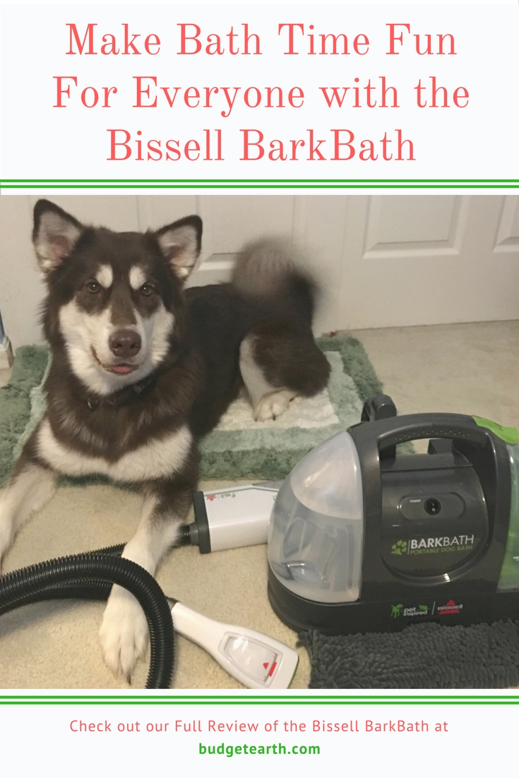 Having trouble bathing your dogs at home? Learn how we have made bath time easier with our two Alaskan Malamute with the Bissell Barkbath here!