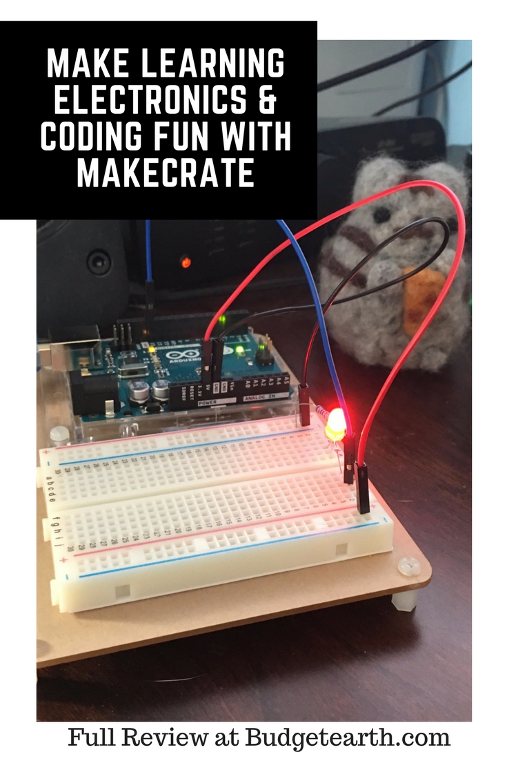 Want to learn electronics & coding but never had the time or felt overwhelmed? See how you could do this & more with our fav new subscription box - MakeCrate!