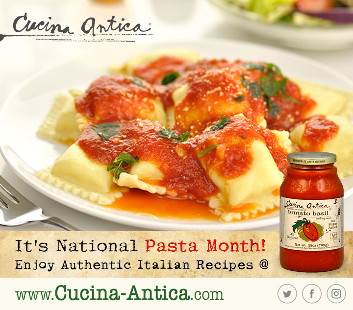 Looking for some delicious pasta sauce made with amazing ingredients and lots of flavor? See why we are excited to try Cucina Antica for National Pasta Month!