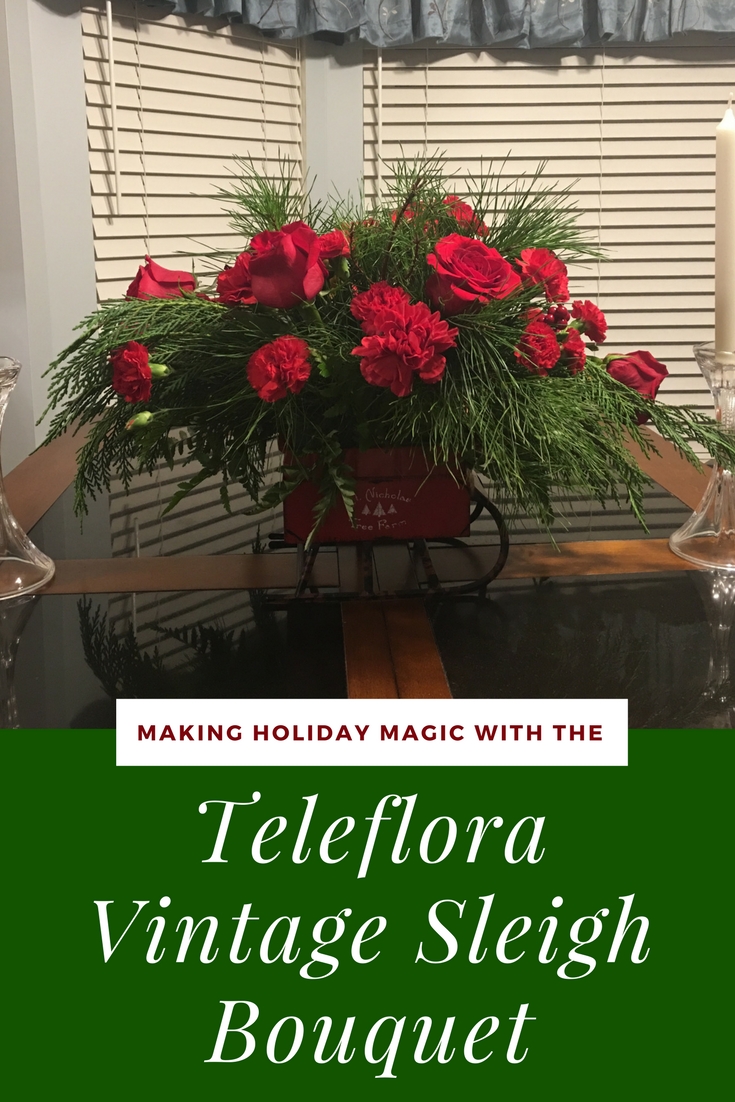 Looking for the perfect holidays centerpiece or arrangement? See what we think of the Make Holiday Magic with the Teleflora Vintage Sleigh Bouquet here!