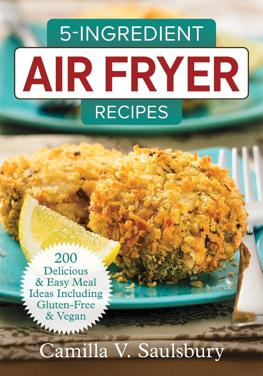 book cover for 5 Ingredient Air Fryer Recipes