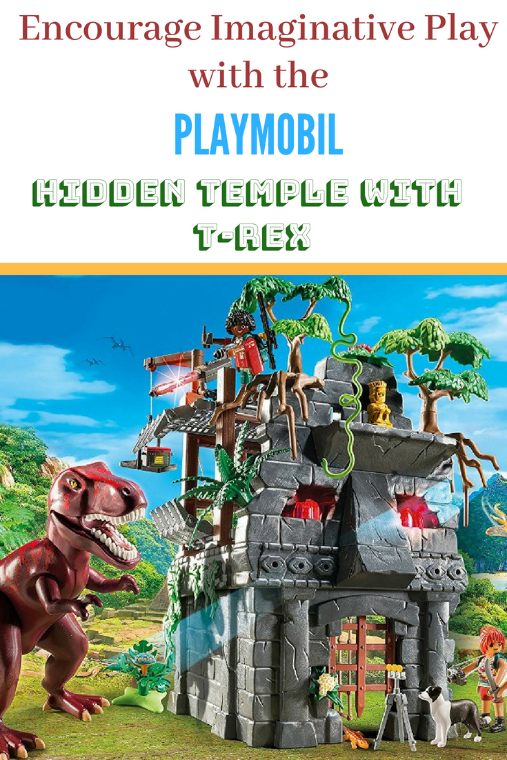 Playmobil TRex temple set