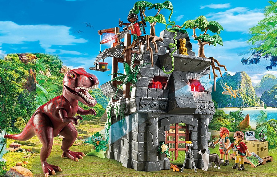 Trex Playmobil Toy Set