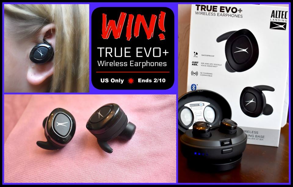 Wish your headphones were more comfortable? Enter to win True Evo+ Wireless Earphones here!
