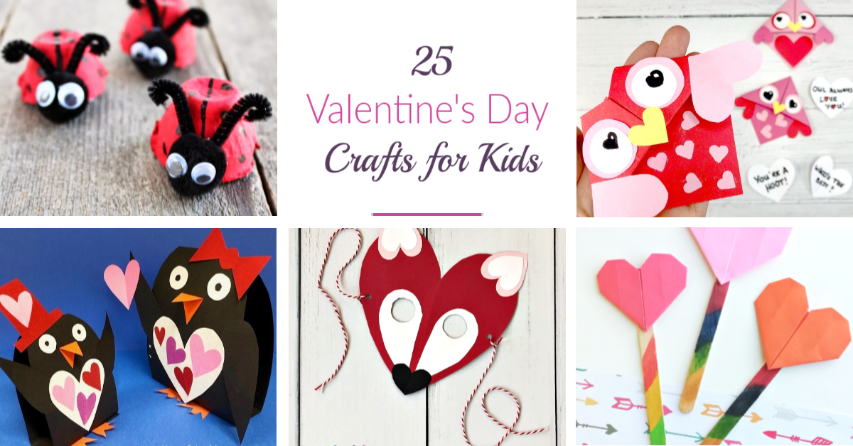 25 Valentine's Day crafts and activities for kids