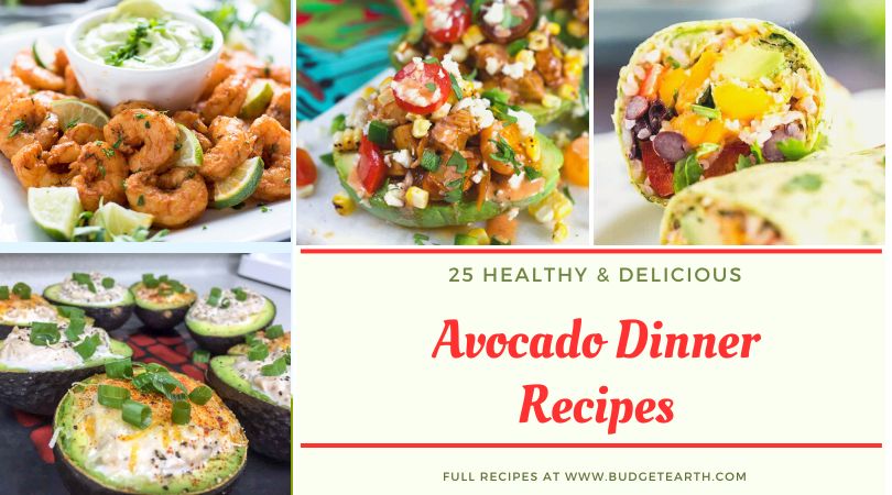 pictures of avocado dinner recipes