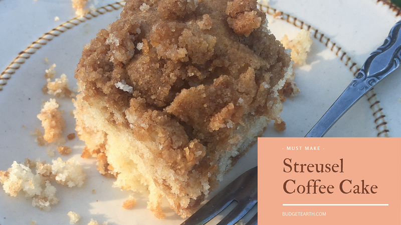 Looking for a soft, buttery cake that pairs perfectly with coffee? Try our quick, scrumptious Streusel Coffee Cake recipe!