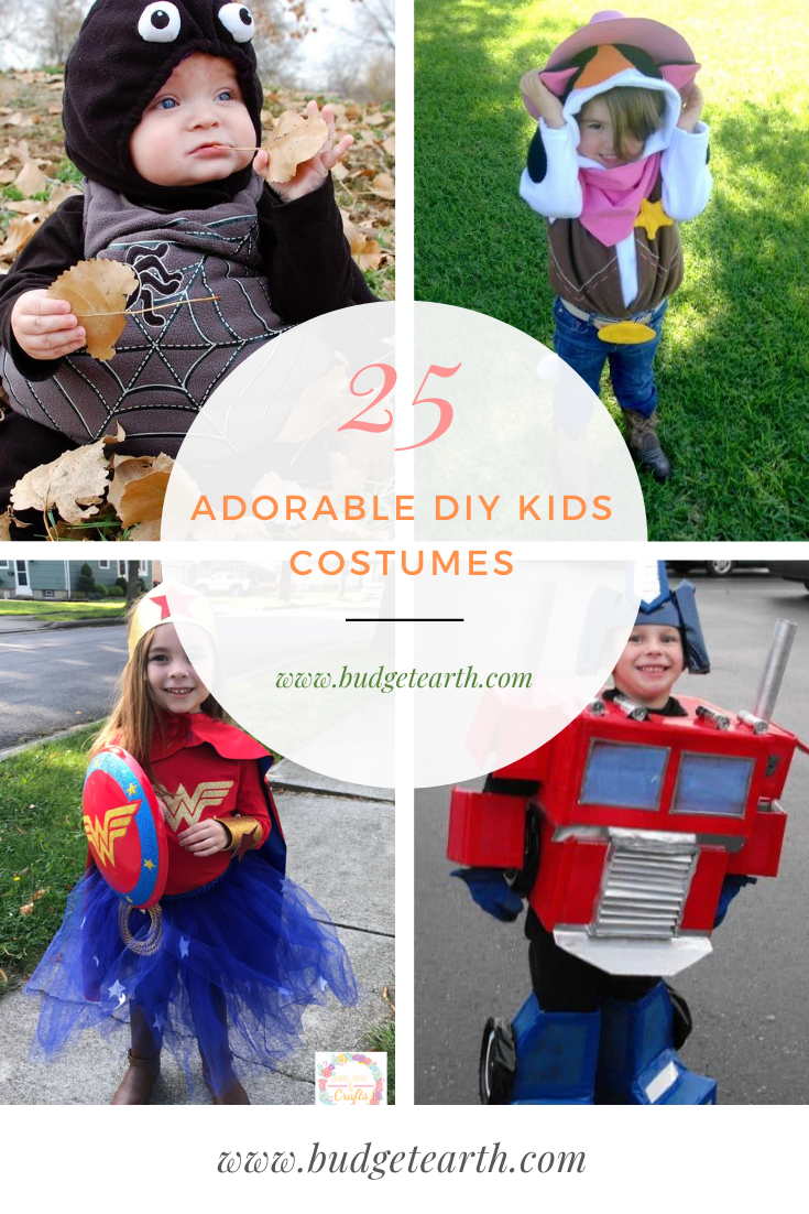 25 Adorable DIY Kids Costumes | Budget Earth