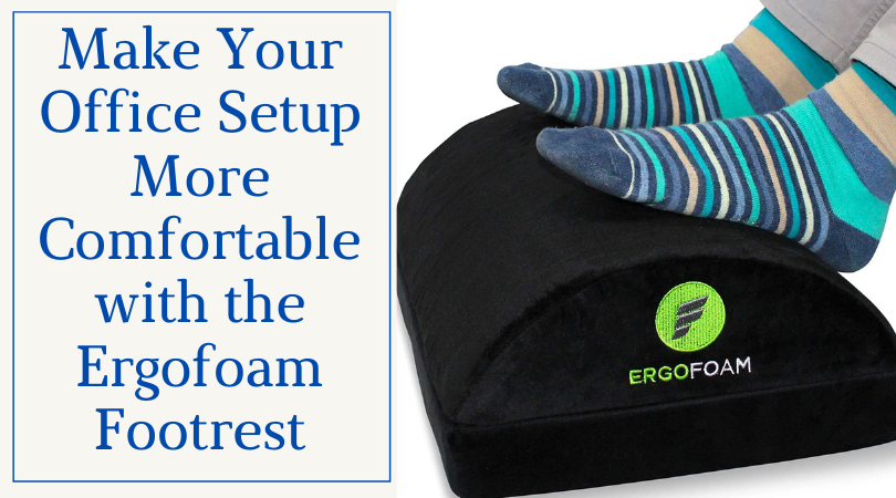 ErgoFoam: Best Under Desk Footrests