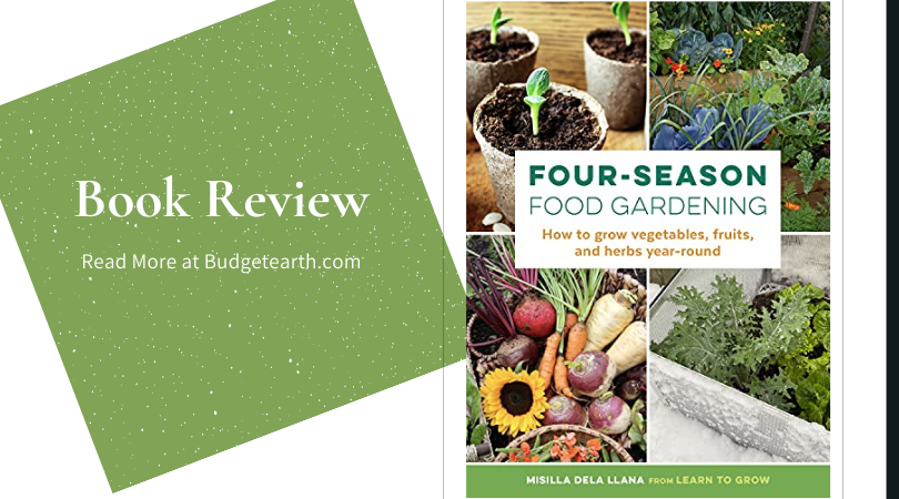 book cover for food season food gardening