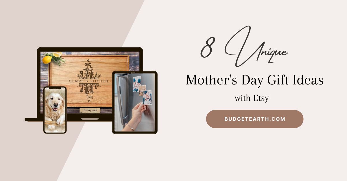 Need some help finding the perfect Mother's Day gift? Find our 8 unique, personalized choices with Etsy here!