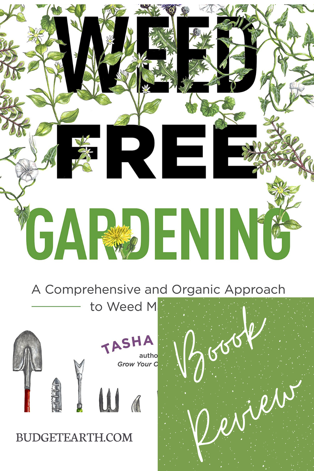 Weed-Free Gardening Book Cover