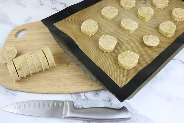 Dandelion Cookies before baking