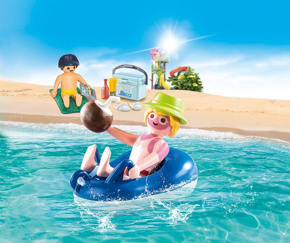 PLAYMOBIL water park sunburnt swimmer