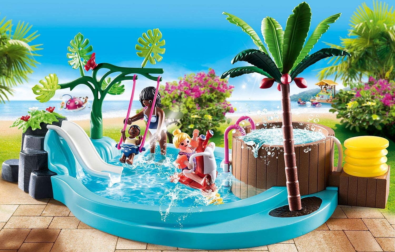 PLAYMOBIL children water park