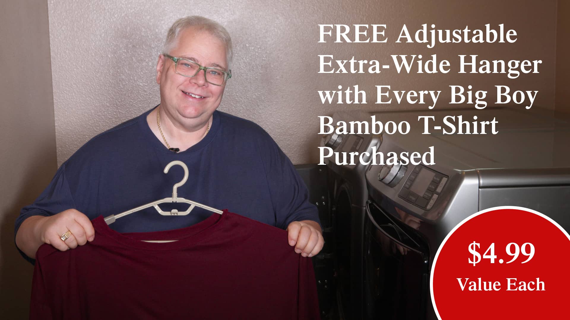 big boy bamboo mens big and tall bamboo t-shirt sale