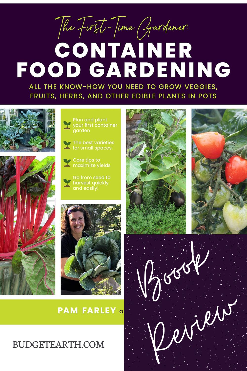 book review of container food gardening