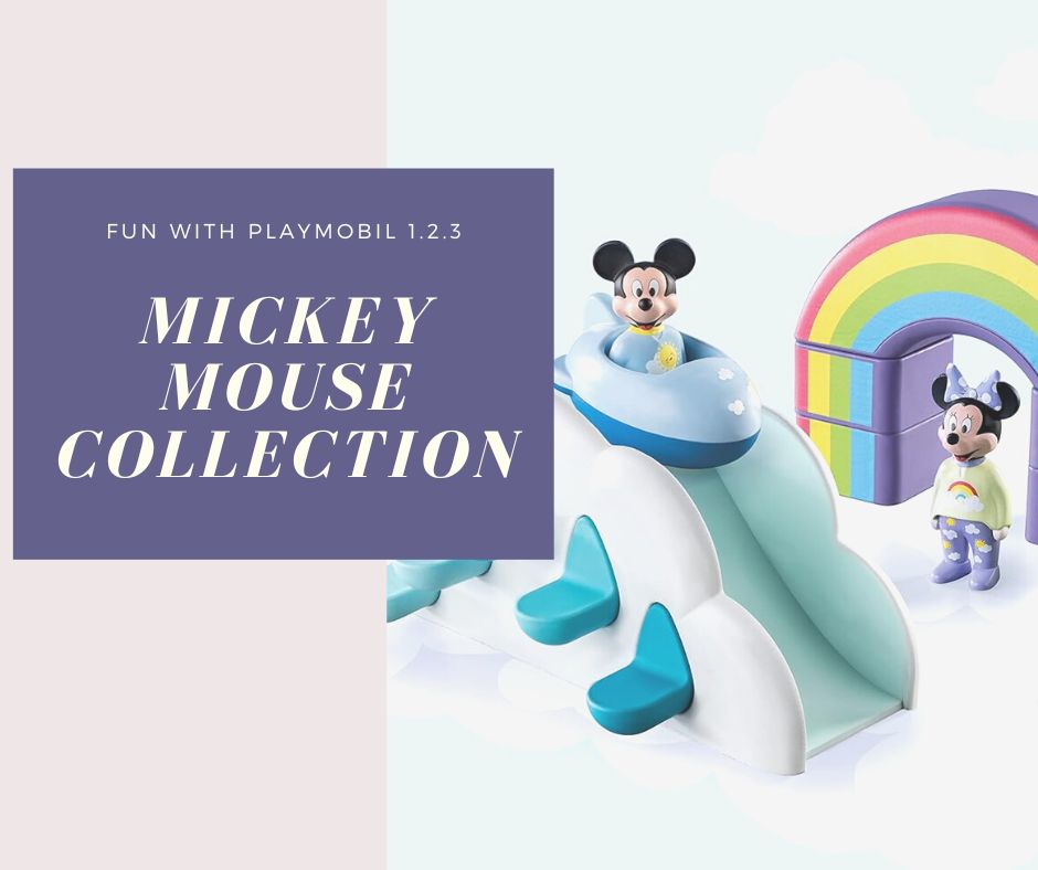 Playmobil 1.2.3 Mickey Mouse toy collection for toddlers