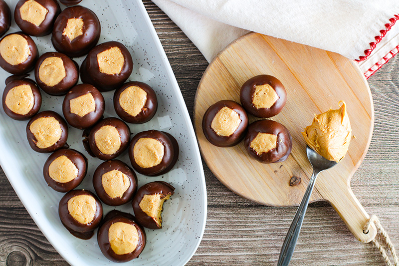 picture of buckeye balls candy