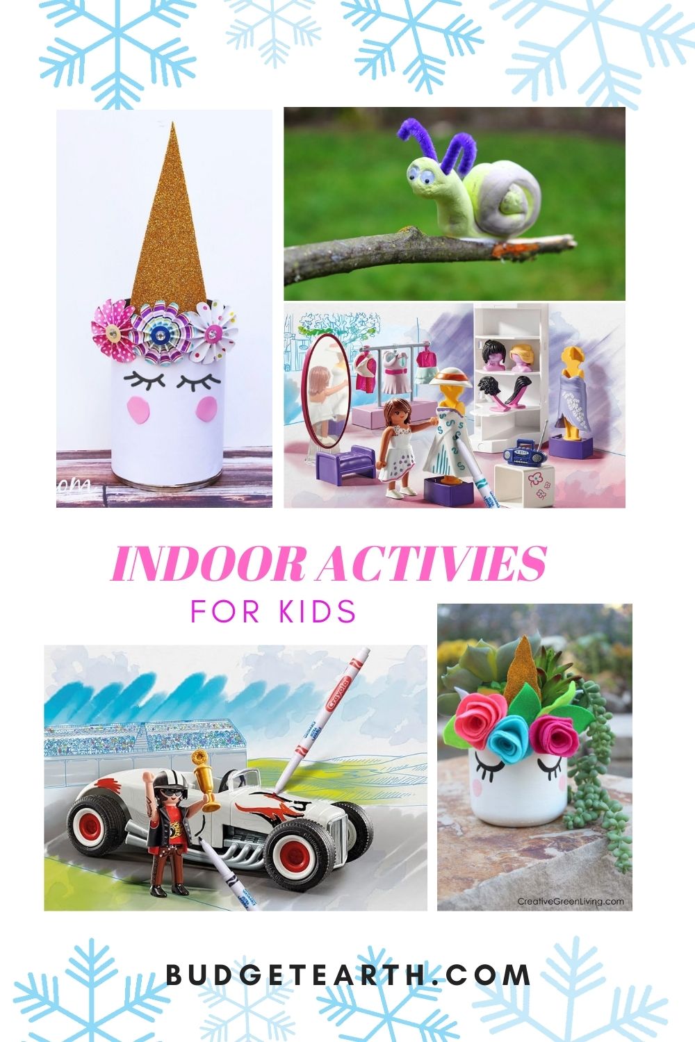 examples of winter indoor activities for kids
