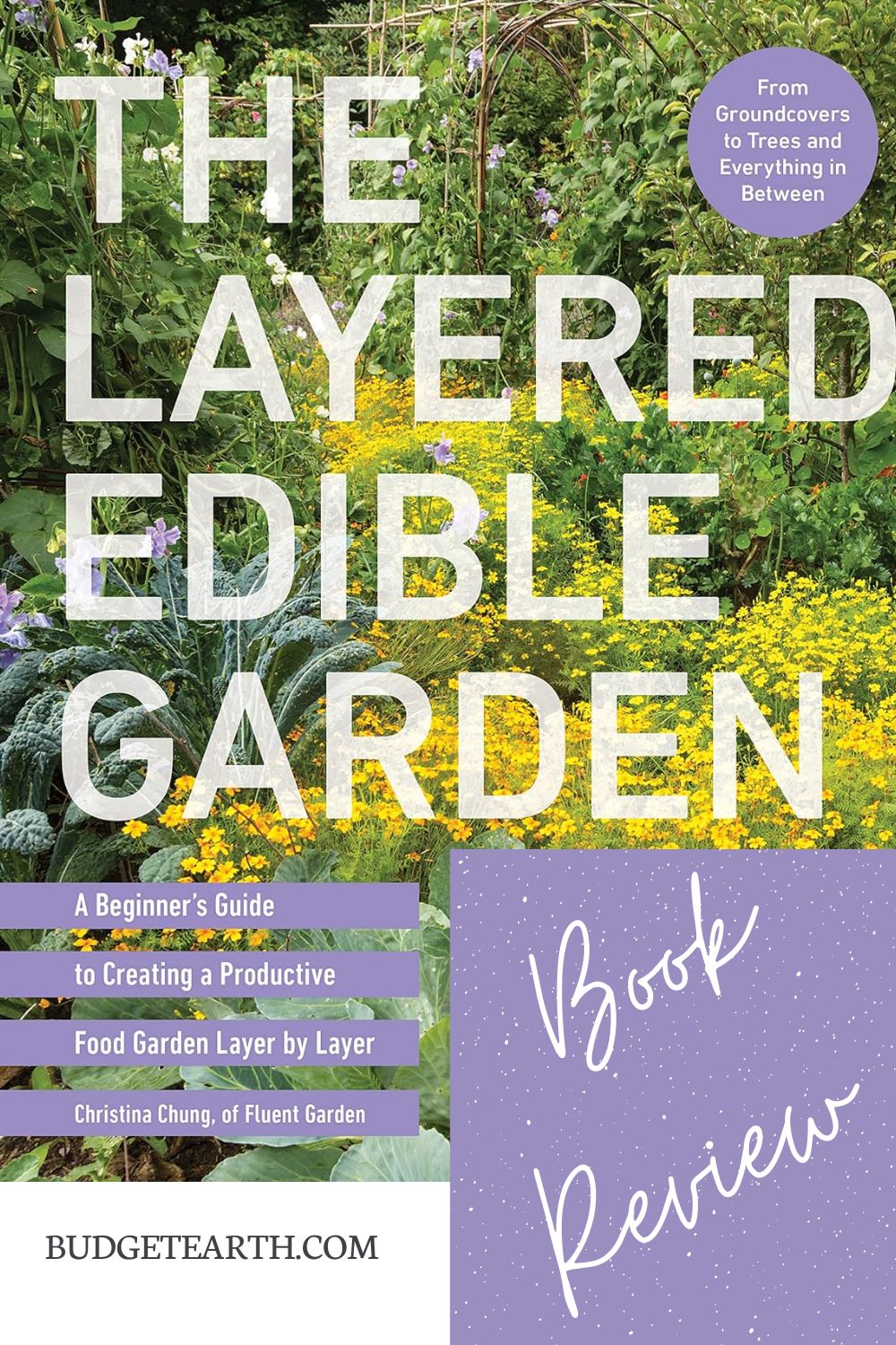 picture of an edible garden book cover