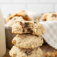 picture of fresh banana bread cookies